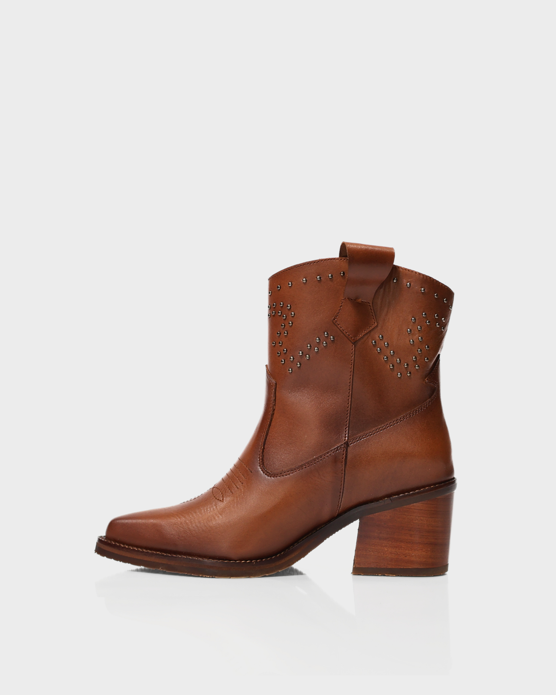 Botas Texanas en Cuero Baylor Miel