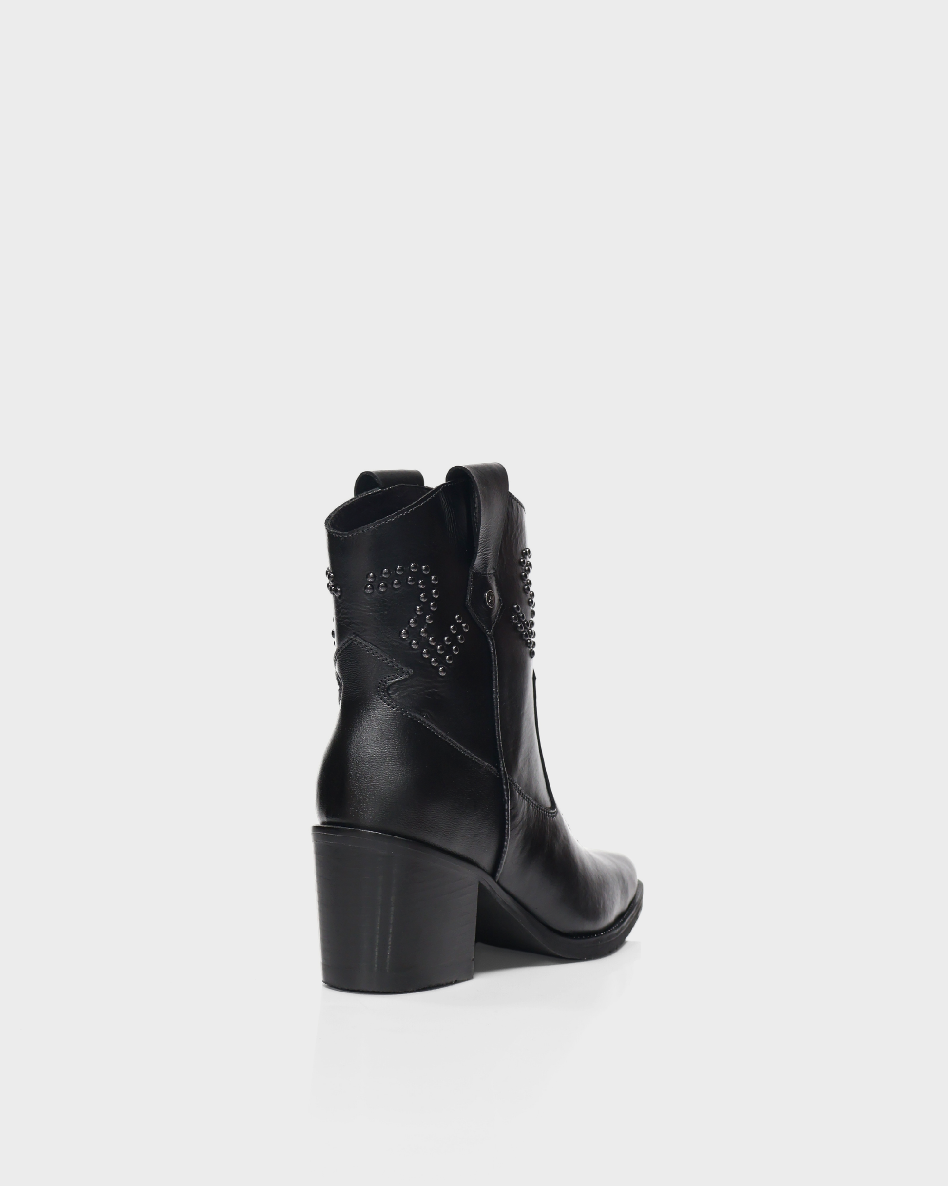 Botas Texanas en Cuero Baylor Negro