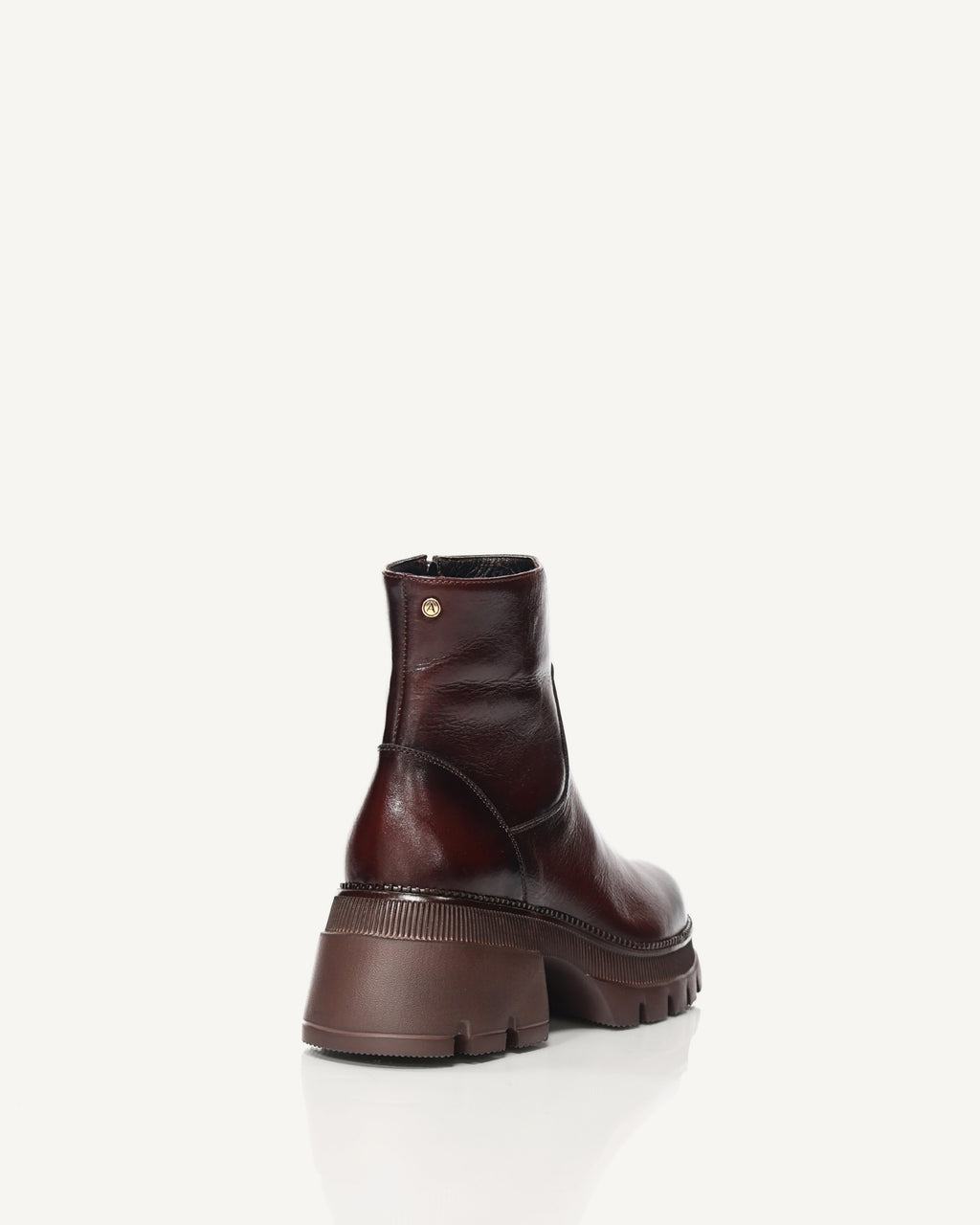 Botines en Cuero Gaby Coñac