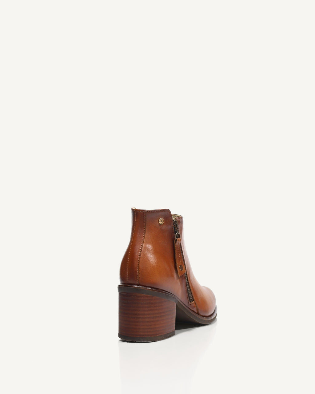 Botines en Cuero Indiana Miel