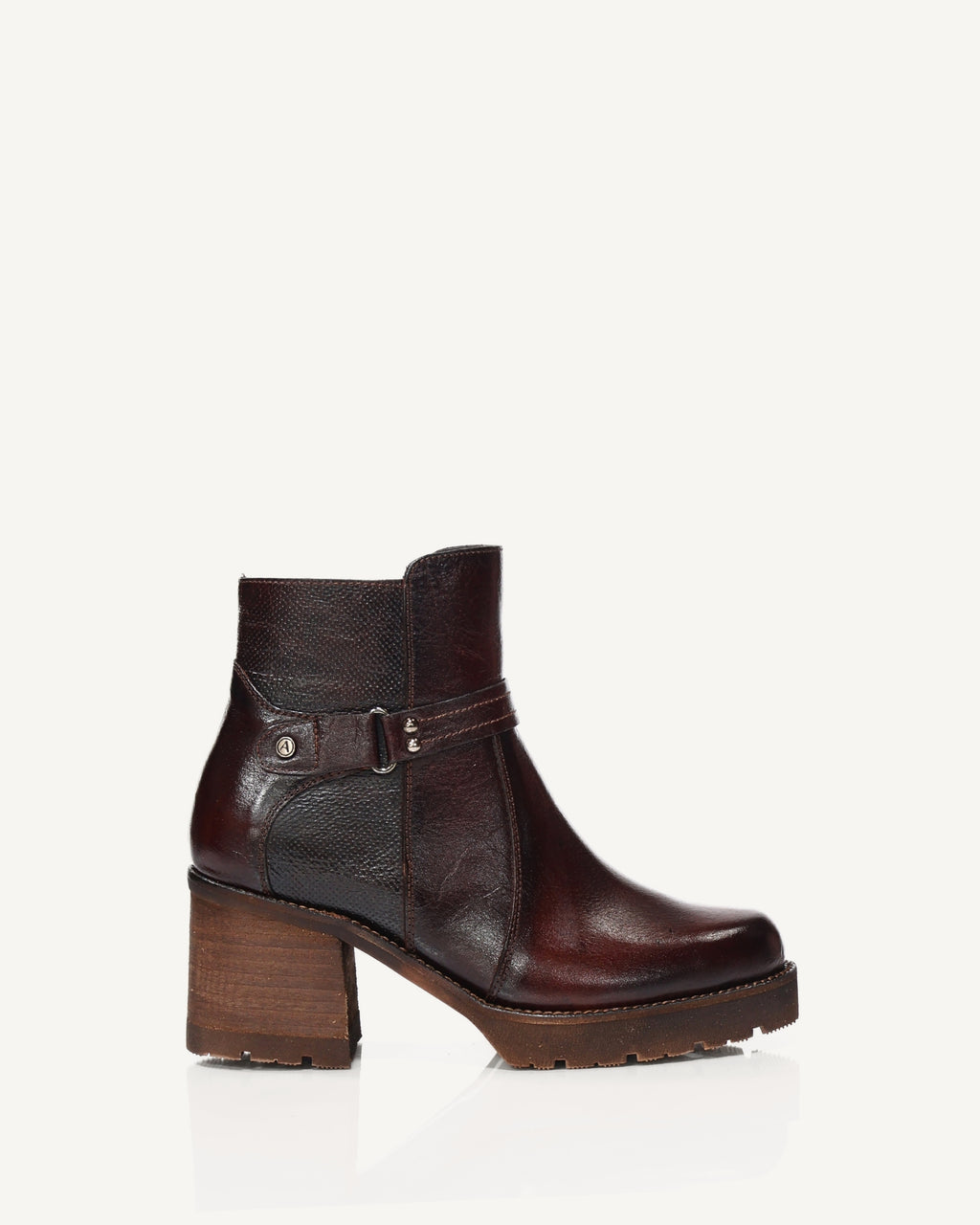 Botines en Cuero Ramona Coñac - Antonina