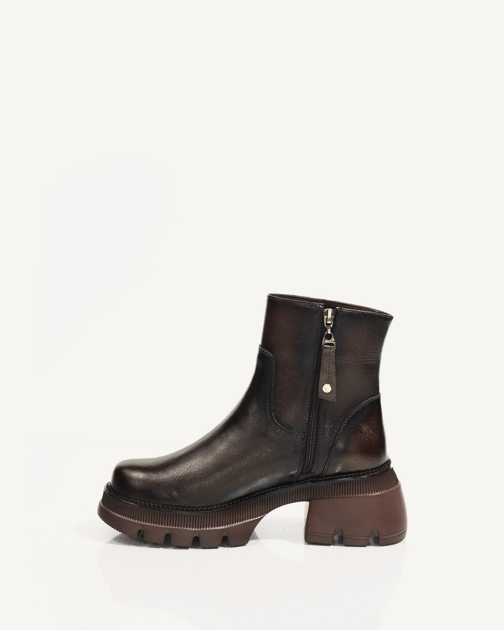 Botines en Cuero Gaby Chocobronce