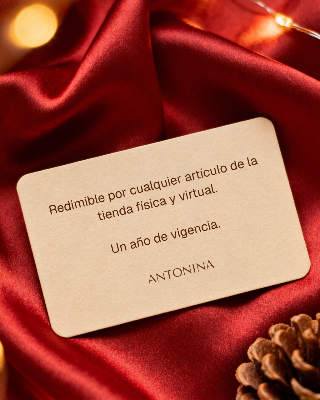 Tarjeta de Regalo Antonina
